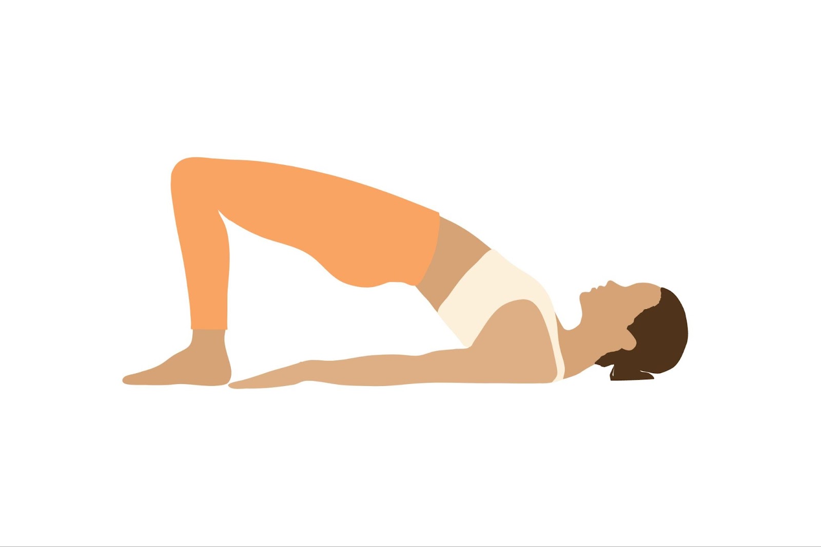 Yoga For Depression(bridge pose)