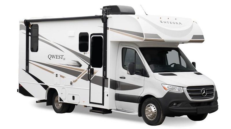 2024 8 Best Class C Diesel Motorhomes Entegra Qwest SE 24T exterior