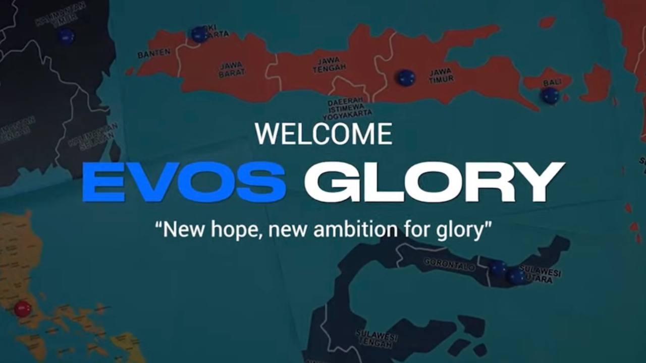 Mengalami Tren Negatif Musim Lalu, EVOS Legends Resmi Berganti Nama Menjadi EVOS Glory!  