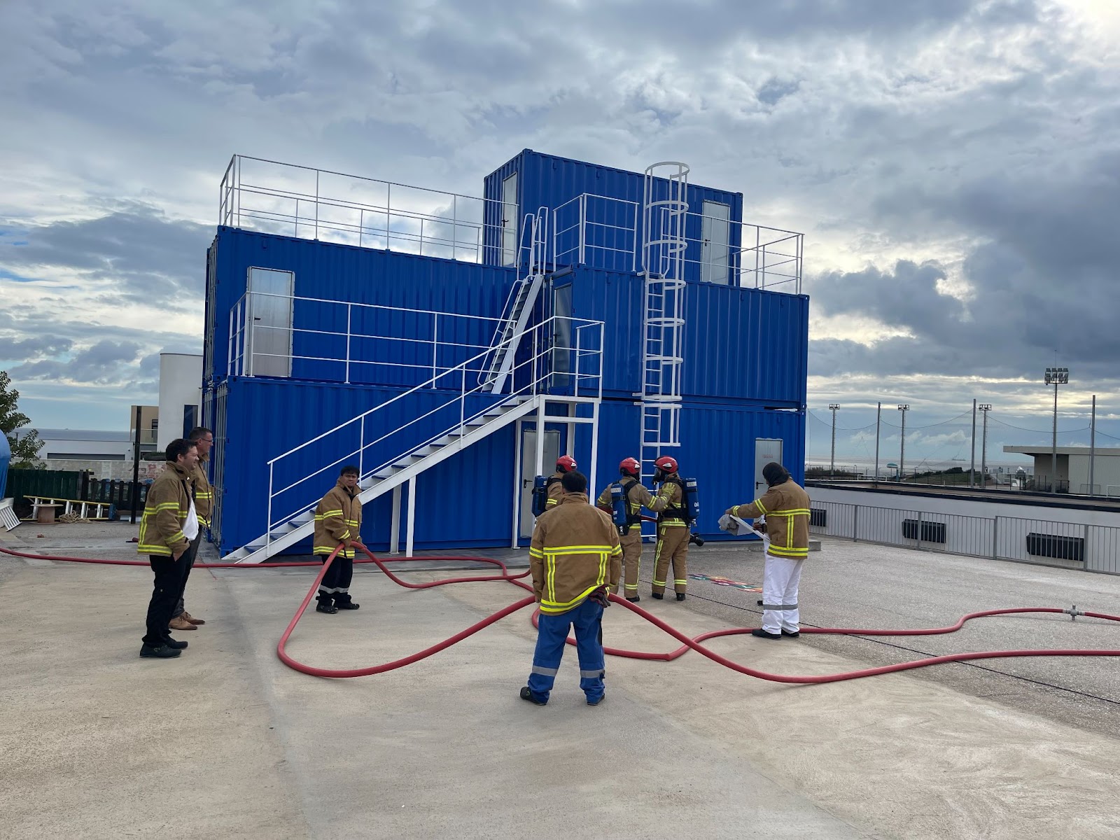MSA Gibraltar opens a new fire training facility with the University of Gibraltar 