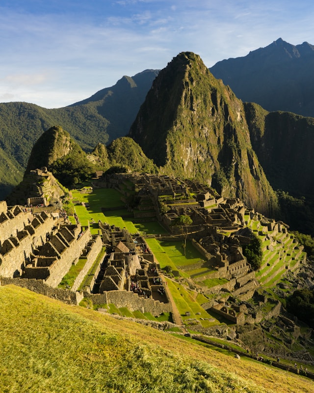 The Machu Pichu in Peru