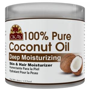OKAY Pure Coconut Oil for hair