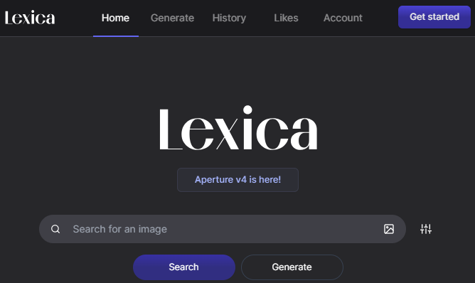 Lexica ai tool