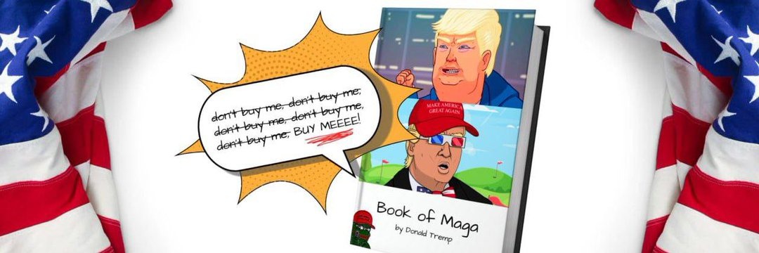 Embark on an Epic Crypto Journey with Book of Maga: Where Memes, Moonshots, and Good Vibes Collide