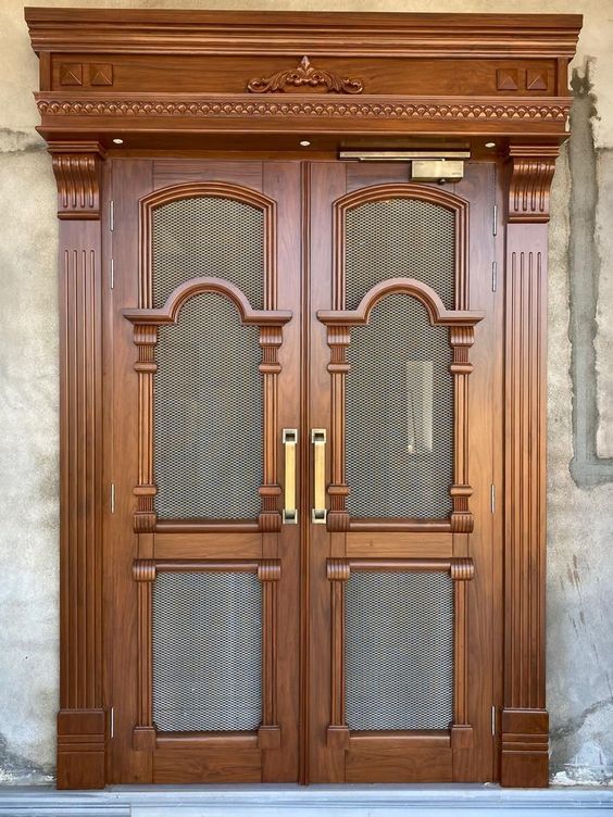 Victorian main door design