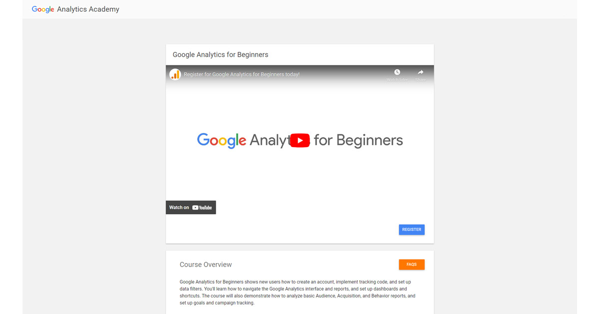 Google analytics