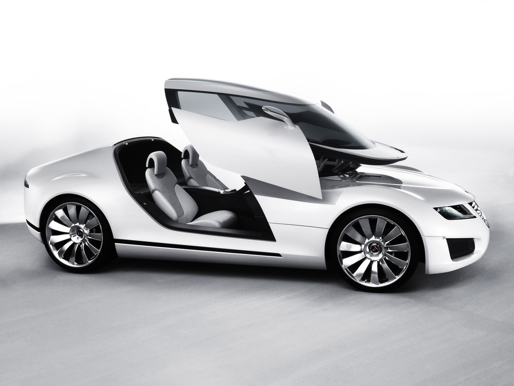 Saab AeroX Concept Car with open door