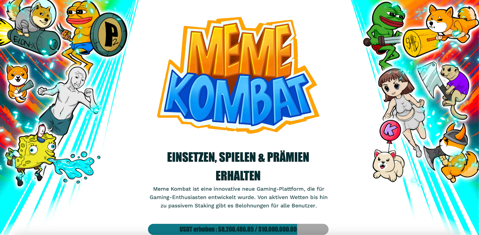 Meme Kombat Website 
