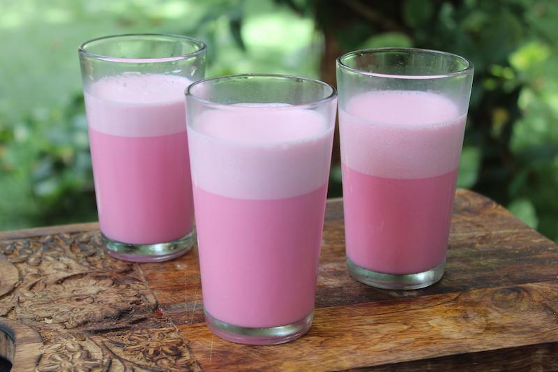 Rose Milk Recipe | Homemade Rose Syrup Recipe