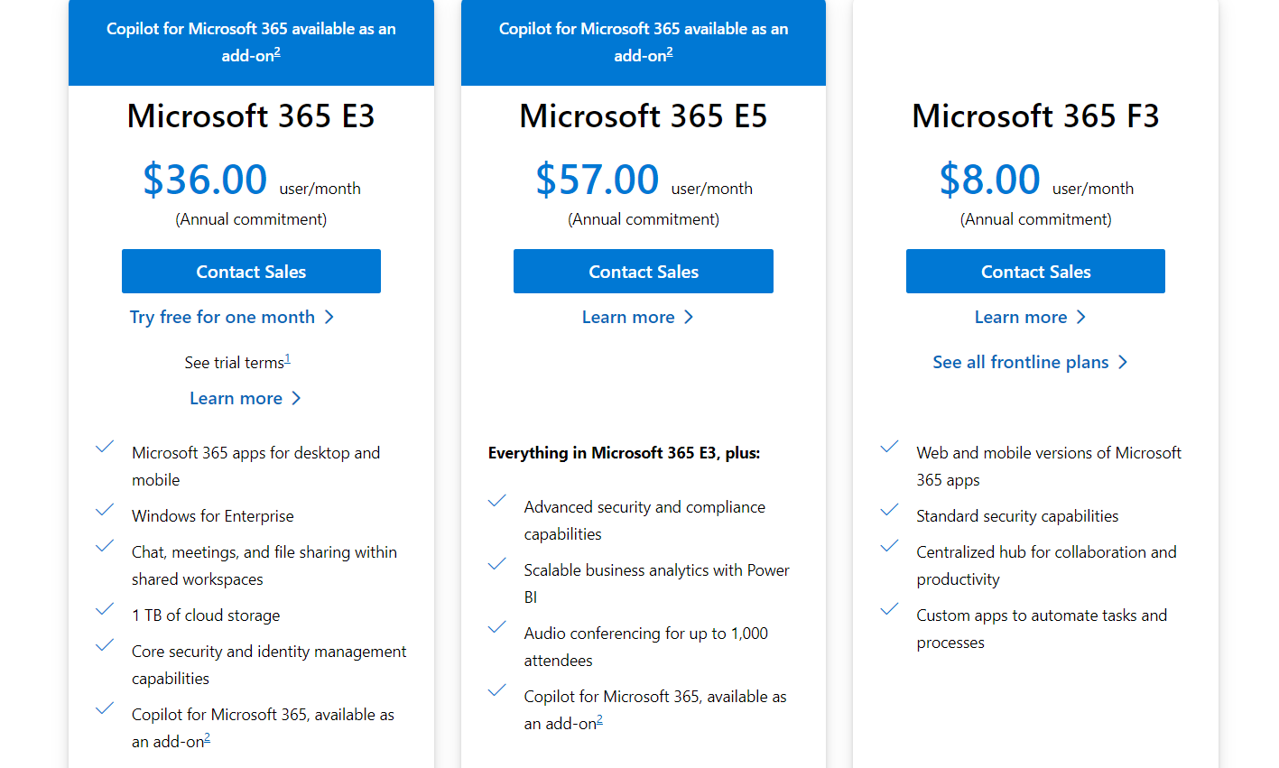 Microsoft OneNote: Pricing Plans