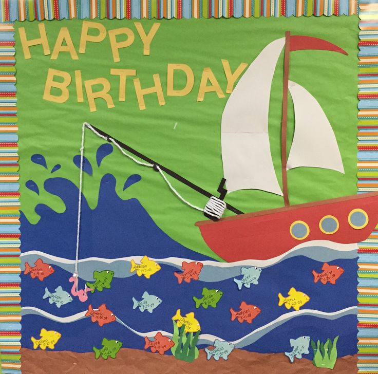 Fishing for Birthdays!! Childcare Network 2015 | Happy birthday ...