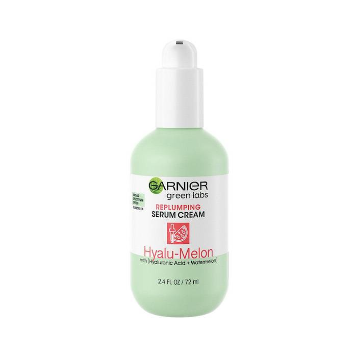 GARNIER

Green Labs Hyalu-Melon Serum Cream With SPF 30 to Make Your Skin Fuller