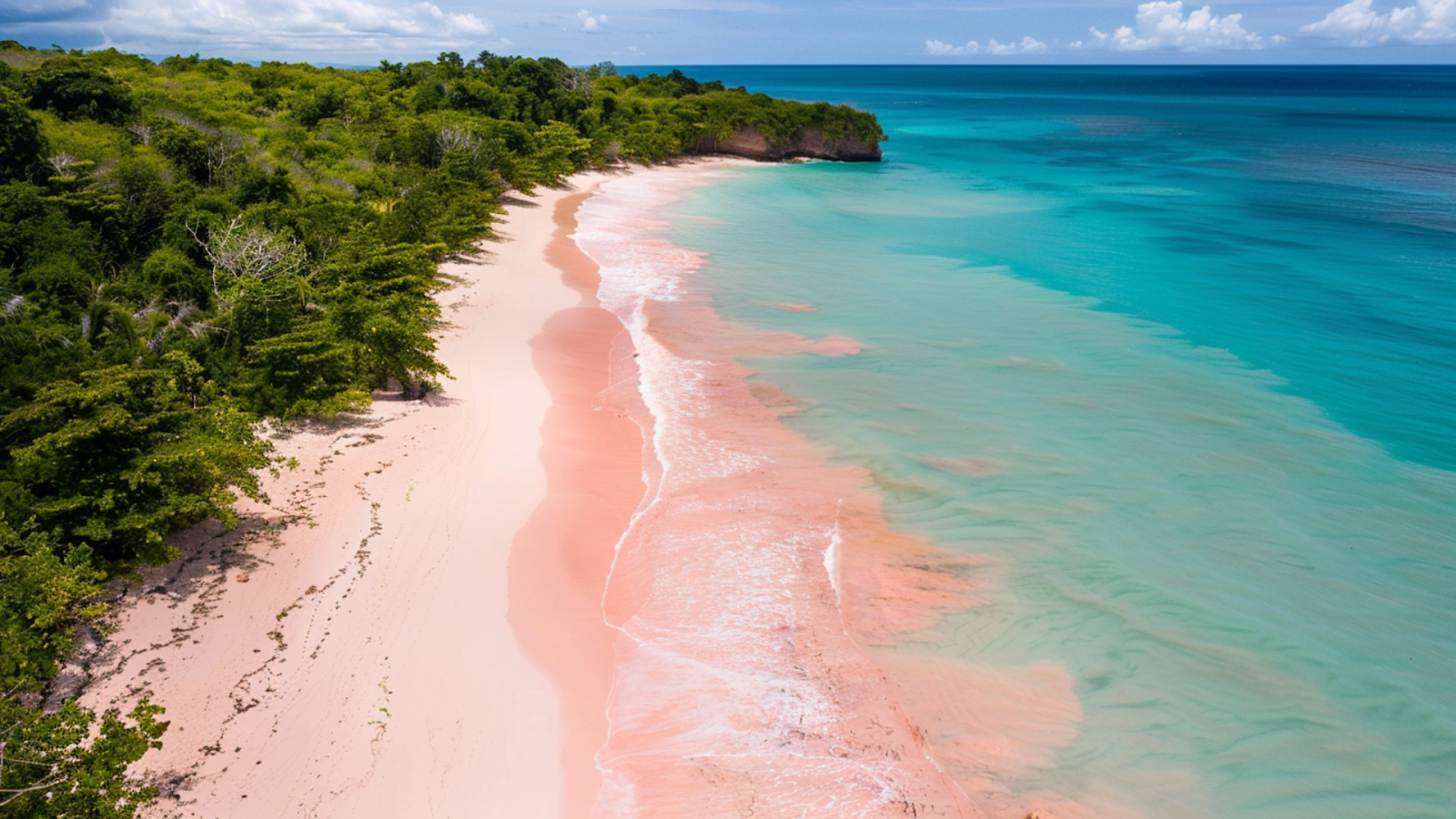 The iconic Pink Sand Beach in Dunmore Town