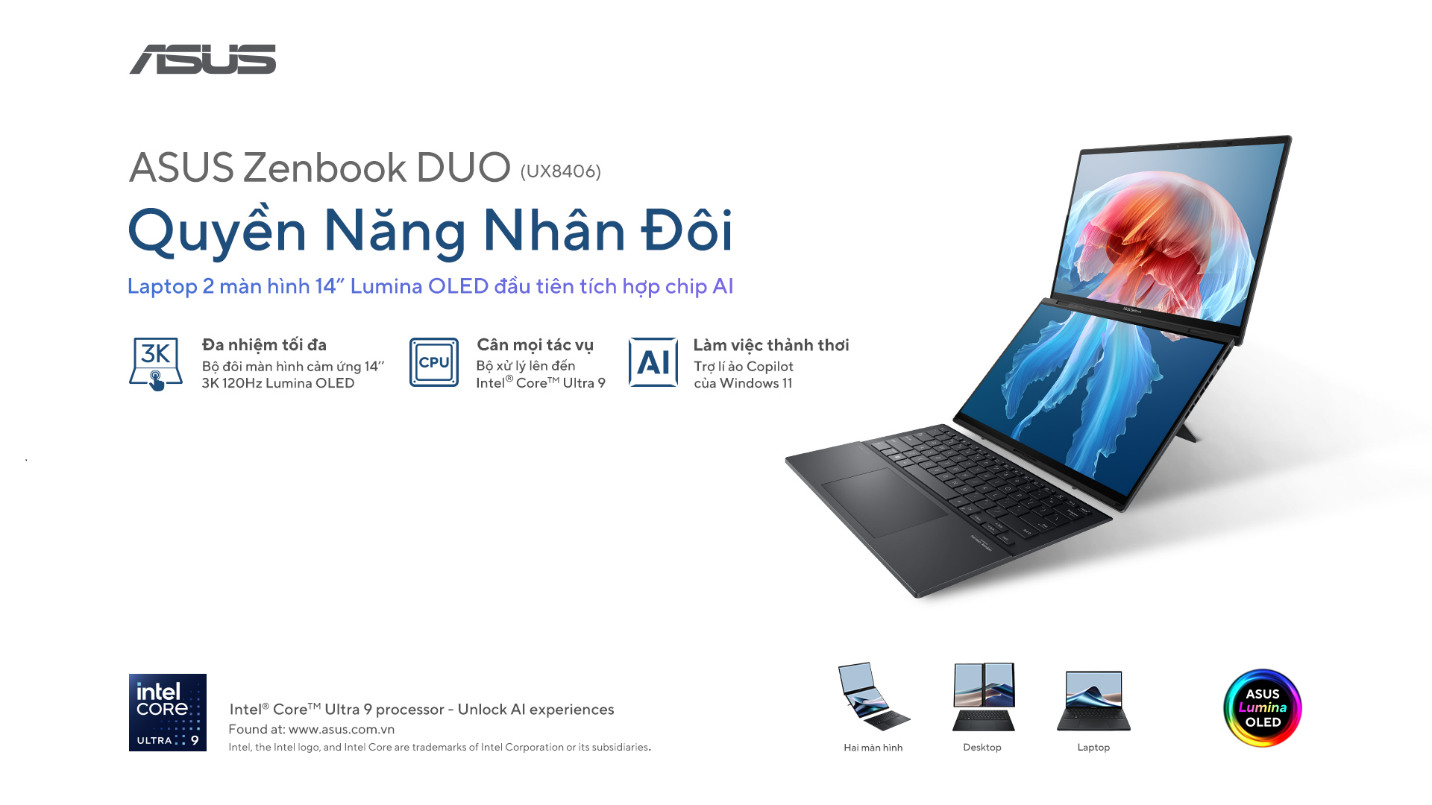 Triển lãm "Kiến tạo sức mạnh từ chip AI" với loạt laptop ASUS thế hệ mới - z9BN 5XCya8Z 1U8mu99GZumujdpez9R7gGa2h6bwyD85F1WSEbmD TnURf5k5hjRSzkn9FcSB VHfRc8to1UqCy1WLM1HzhFvOheY06FQ qqlH0G9 a9Kk4vd42S1UiPUrThhqIhJ1dKDSPcGrg3g