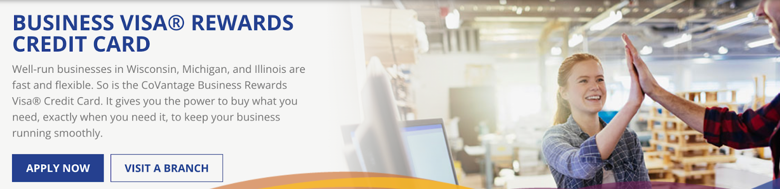 CoVantage Credit Union business credit card