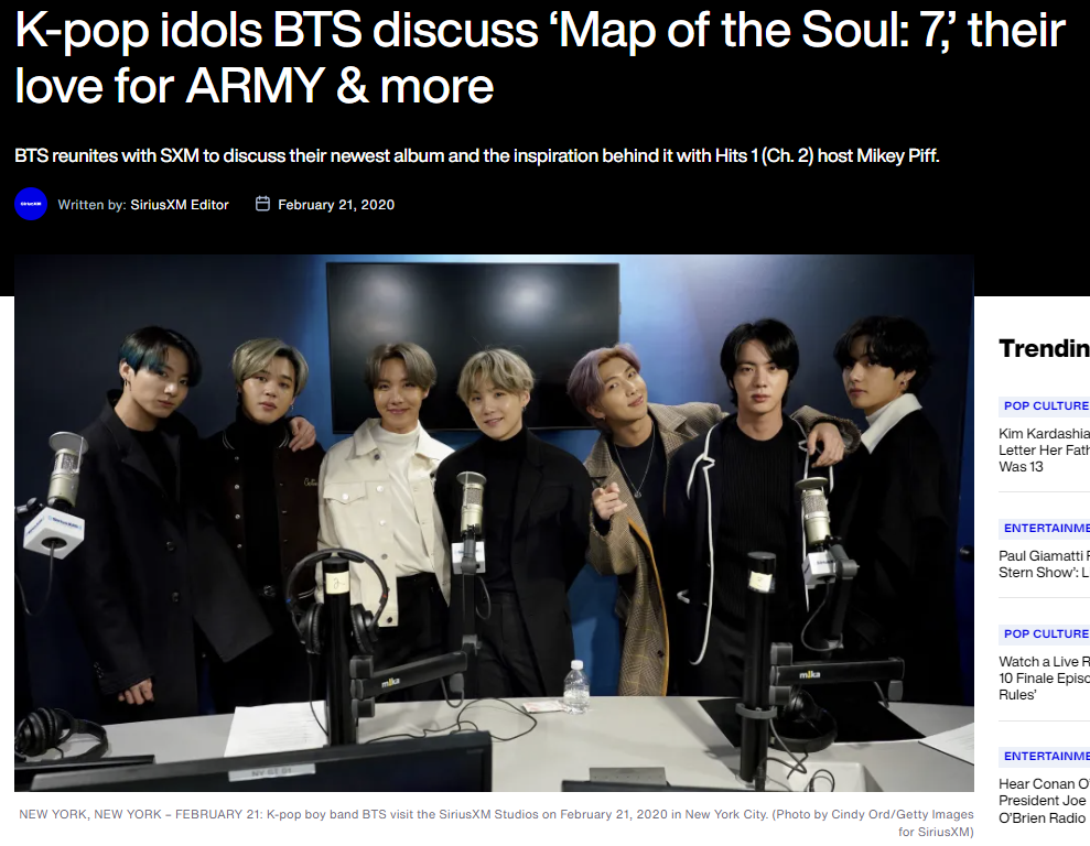 February 2020 – BTS Bangtan Archive