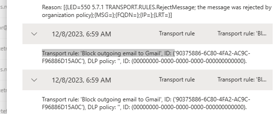 exchange mail flow rules