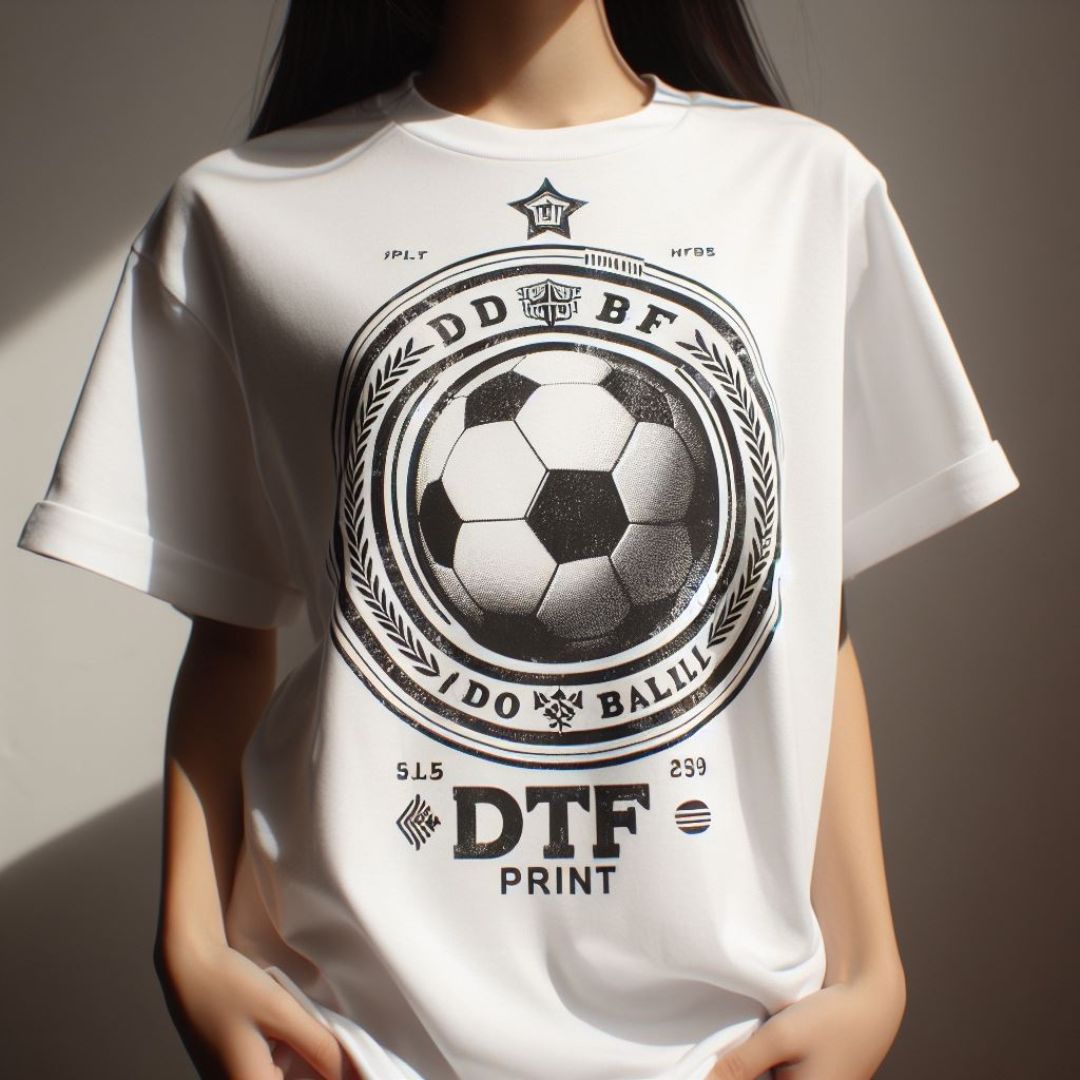 T-shirt Printed with DTF Transfers