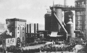 Australia’s first blast furnace