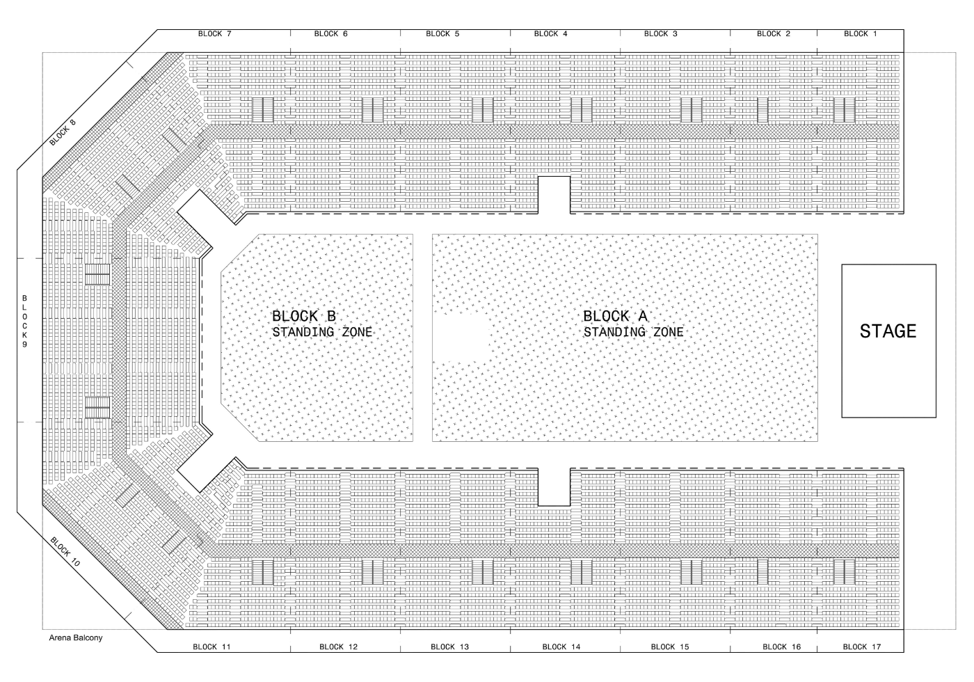 亞博座位表-AsiaWorld-Arena-企位