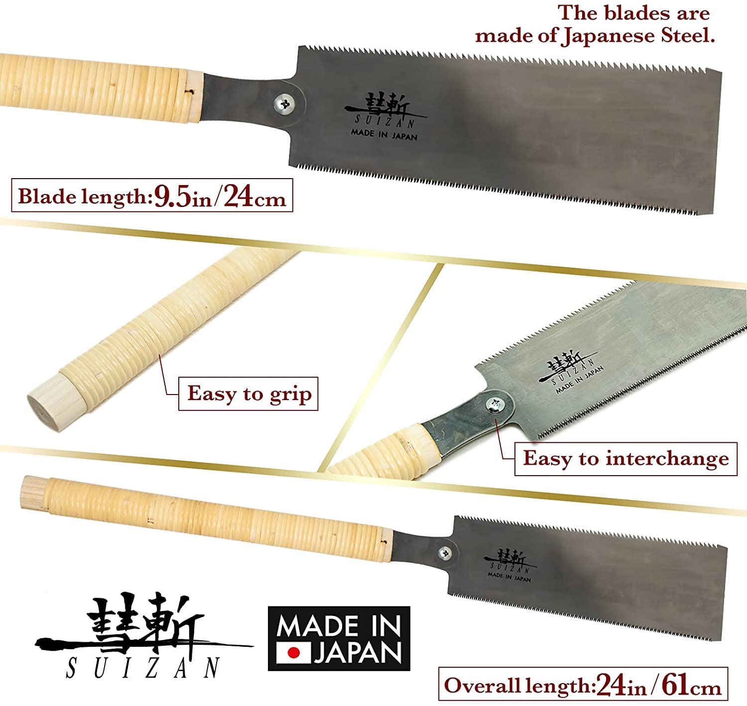 Suizan Japanese Pull Saw