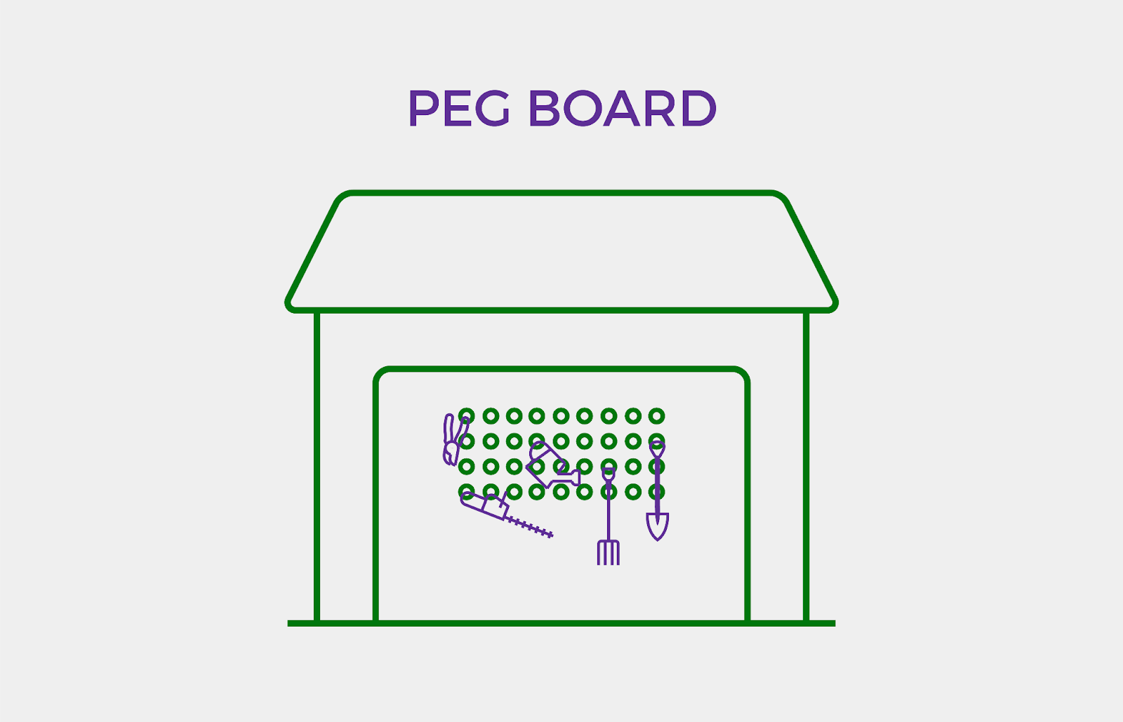 Peg board