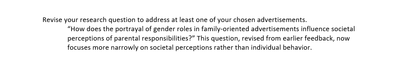 SCS 100 5-2 Activity: Finalizing Your Research Question