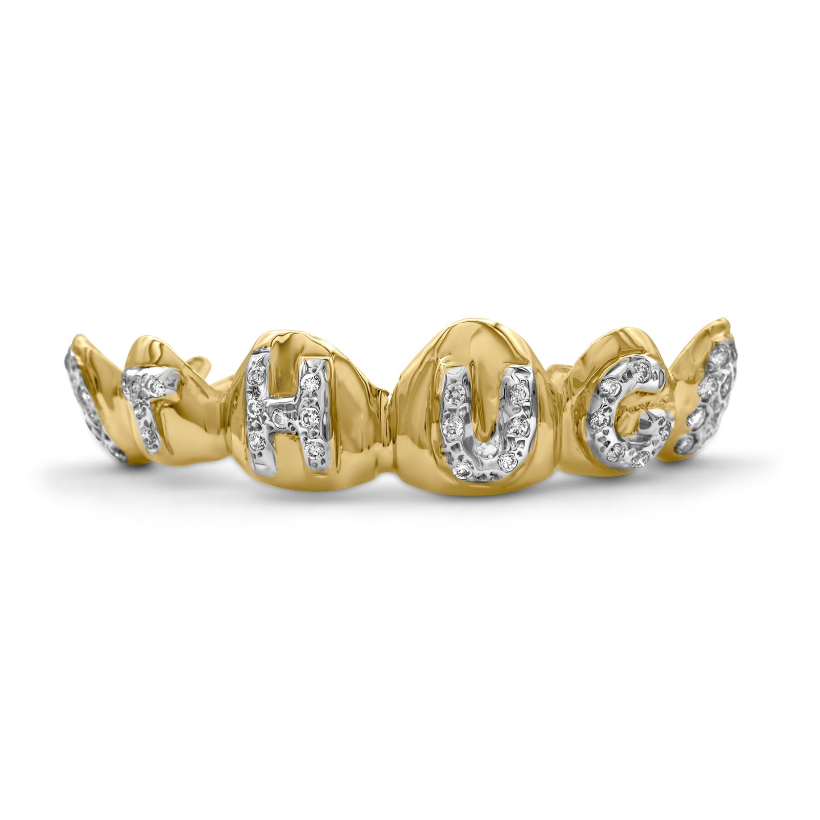 Baguette Diamond Grillz: Sparkle with Every Smile!