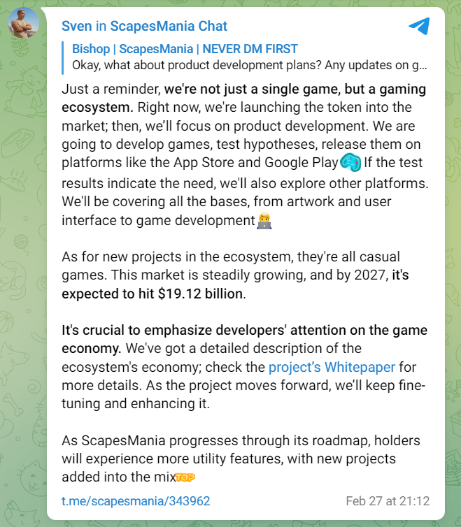 Source: The Official ScapesMania Telegram Community