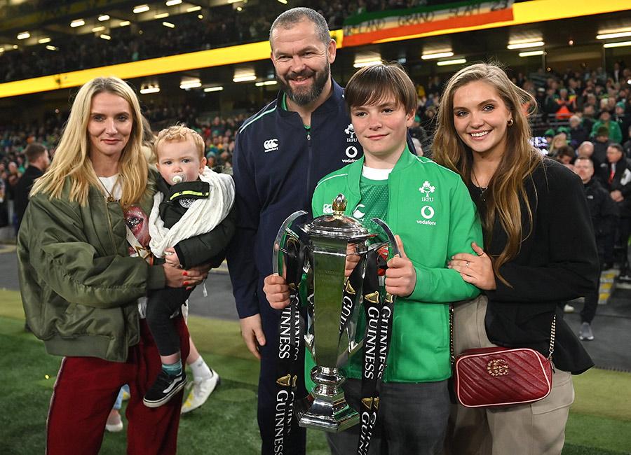 Meet Andy Farrell's Biggest Fan - His Wife Colleen