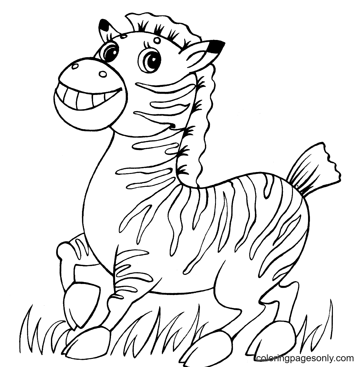 Discovering special predators from Cheetah and Zebra coloring pages at ...