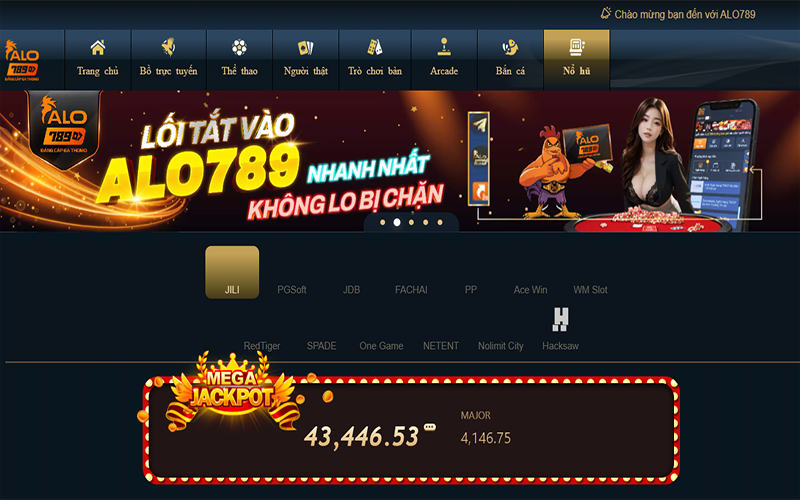 Các thể loại game cá cược trực tuyến hiện có tại nhà cái Alo789
