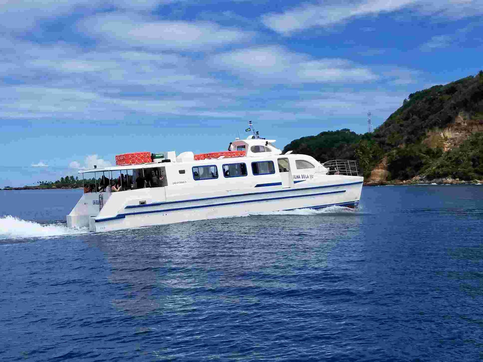 reserva para o Catamarã Morro de São Paulo