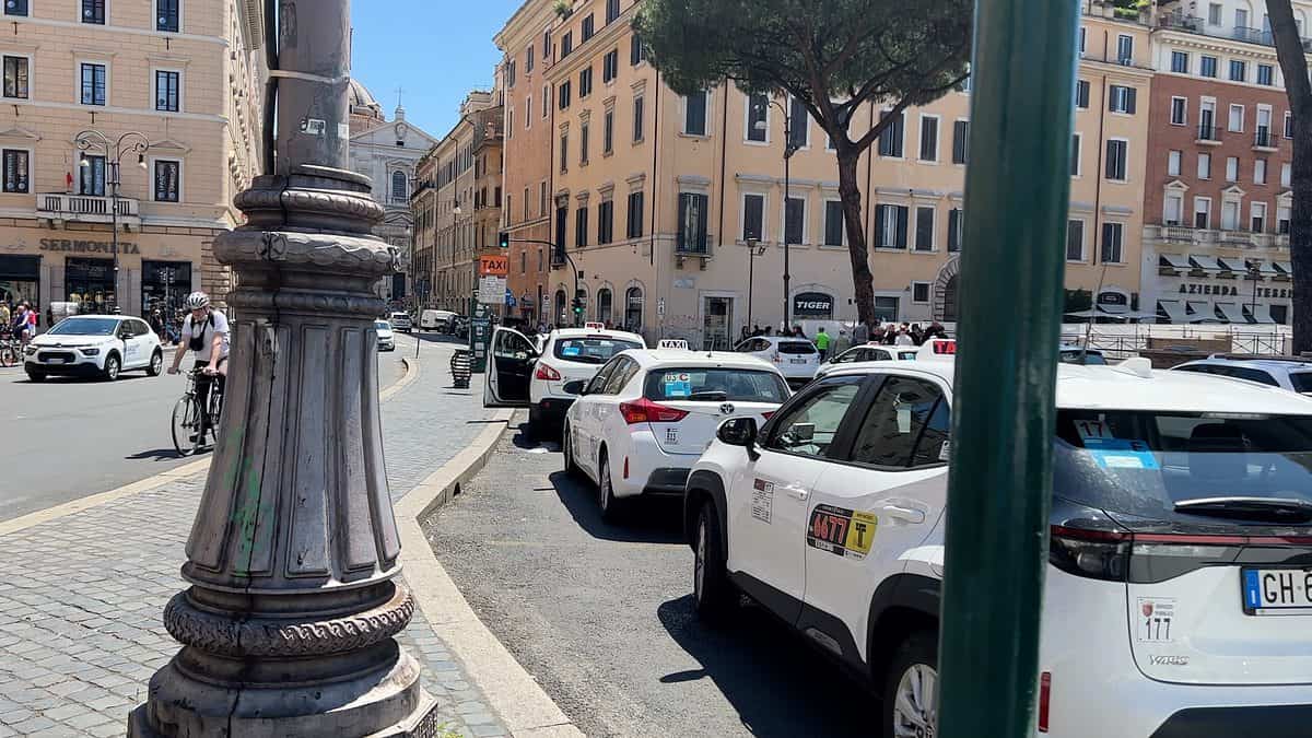 Taxis in Rome