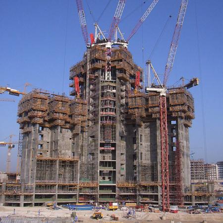 Concrete Pouring and Curing at Burj Khalifa