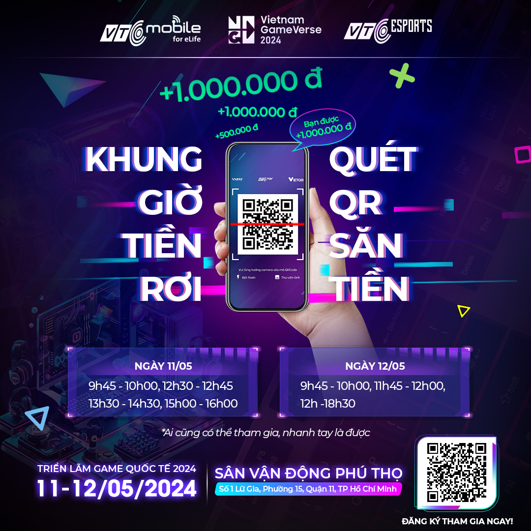 Phần quà hấp dẫn VTC Mobile dành tặng game thủ