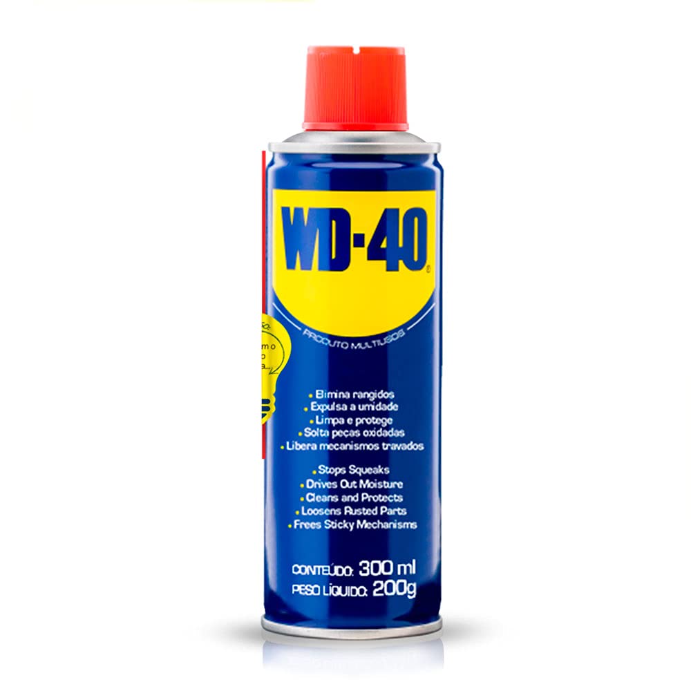 WD-40 Spray Produto Multiusos 300 ml, Âmbar