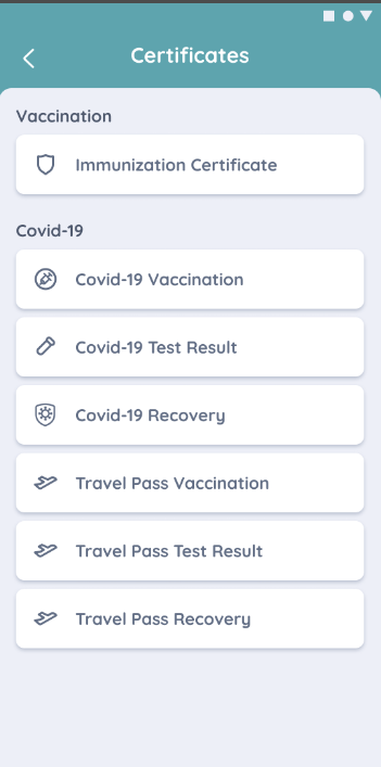 download covid vaccine certificate in al hosn app