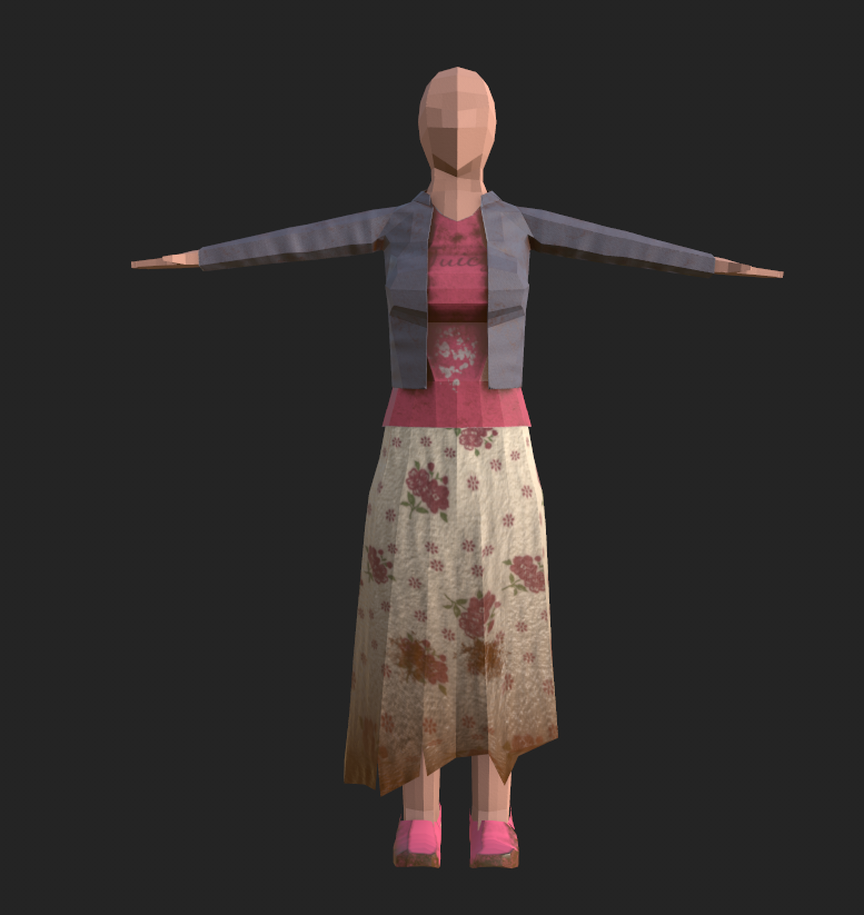 Female Humanoid Model