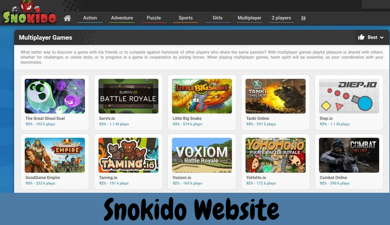 Popular Snokido Games