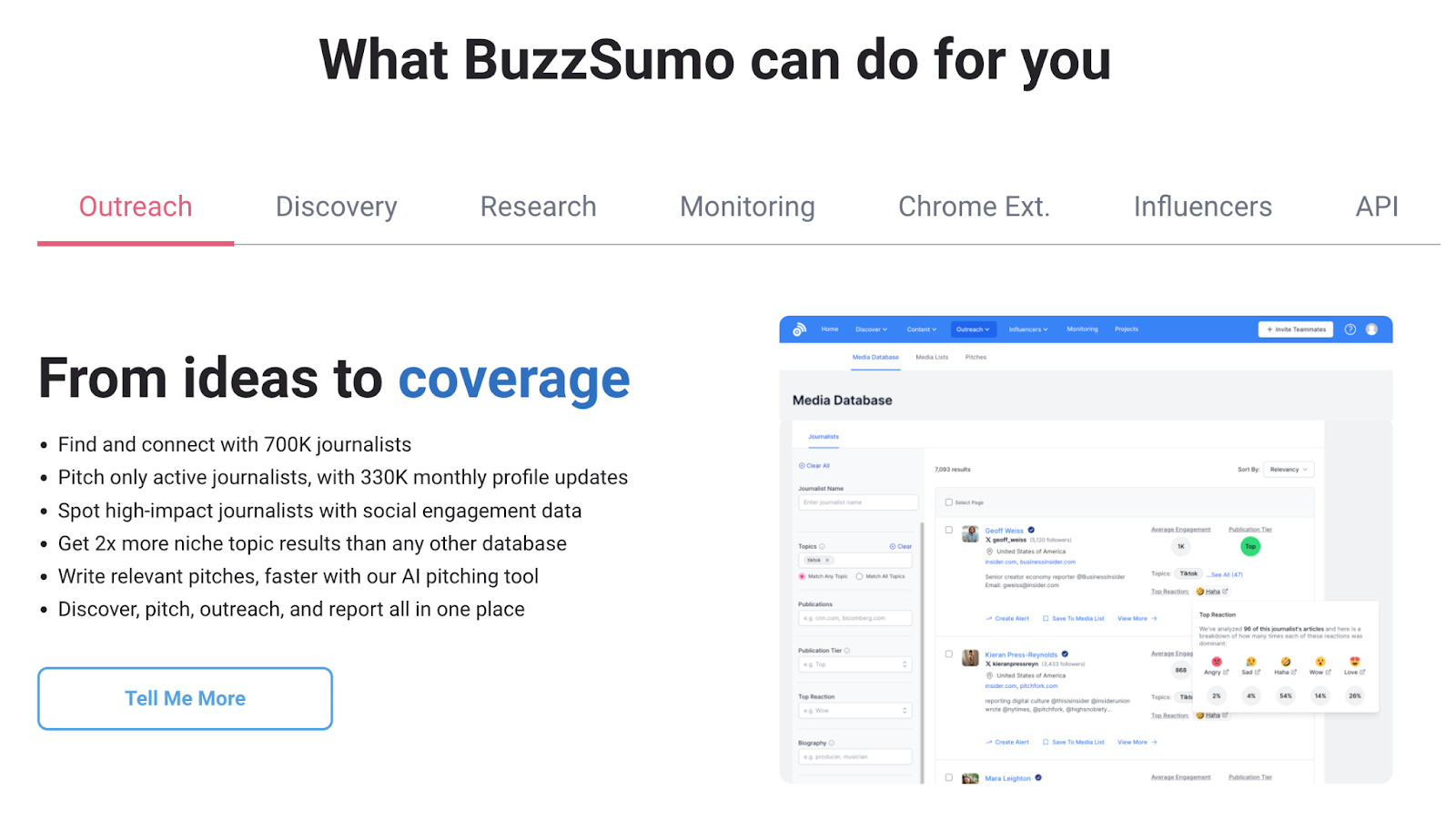 buzzsumo outreach