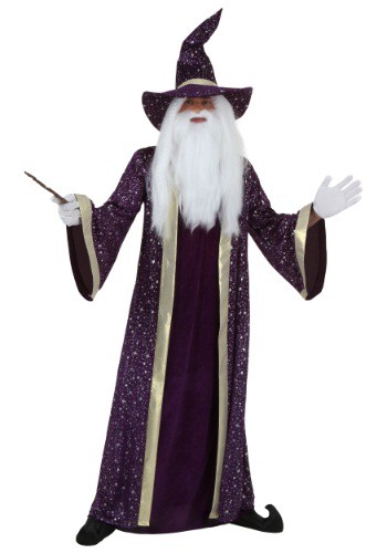 wizard costume for seniors and retirees