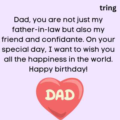 10 Happy Birthday Father Quotes for Father-in-Law