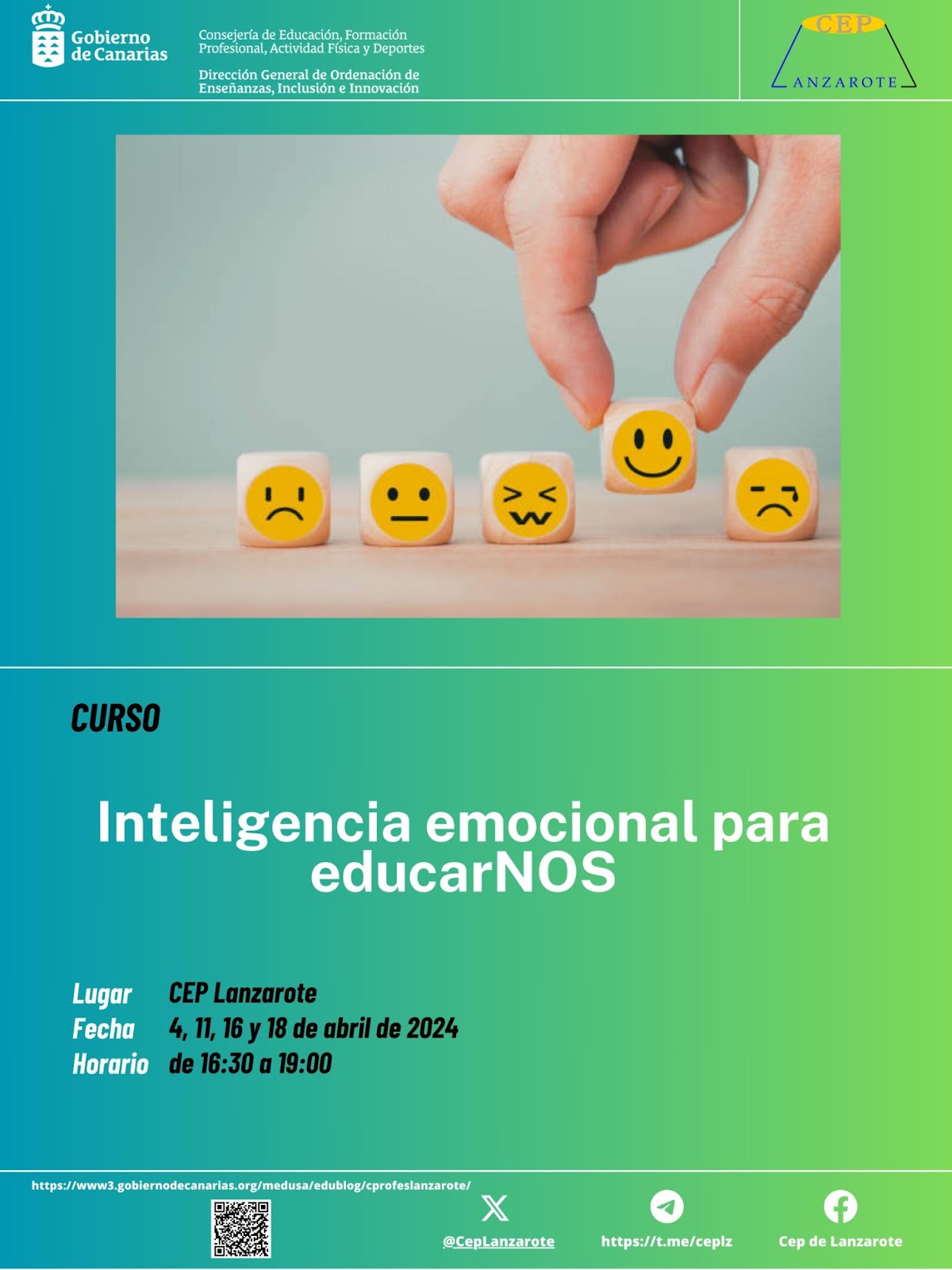 CURSO: Inteligencia emocional para educarNOS