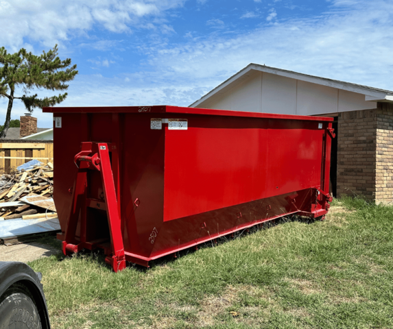 25 Yard Dumpster | American AF Dumpster Rentals