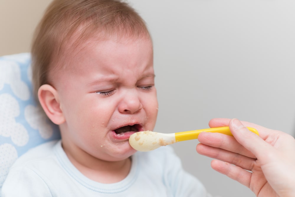 Baby Accidentally Ate Spicy Food