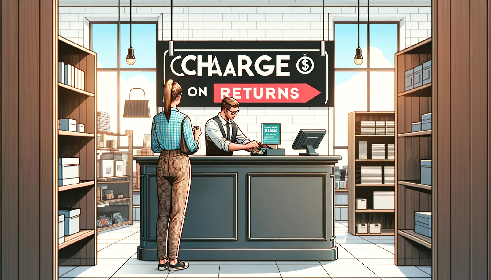Charge on Returns to reduce returns