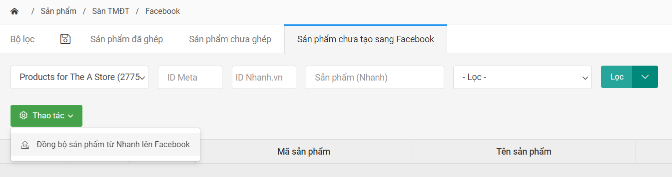 Kích hoạt tính năng Khám phá sản phẩm trên Messenger