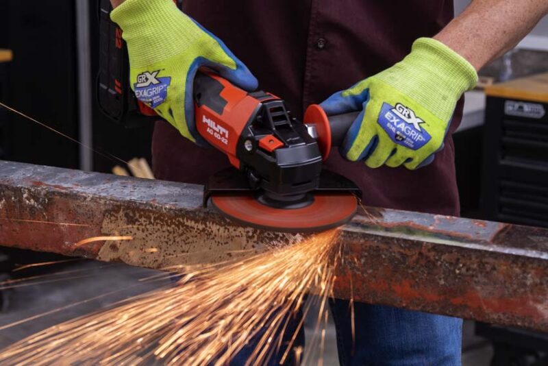 HILTI NURON เครื่องเจียรมุมไร้สายขนาด 6 นิ้ว ระบบควบคุมแรงบิดแบบแอคทีฟ 360°