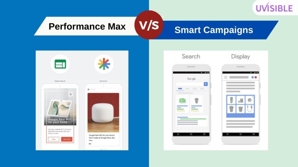 Google Smart Campaign vs Performance Max